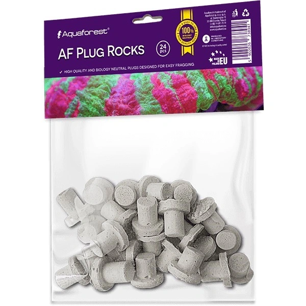 AquaForest Plug Rocks 24 stk Hvid